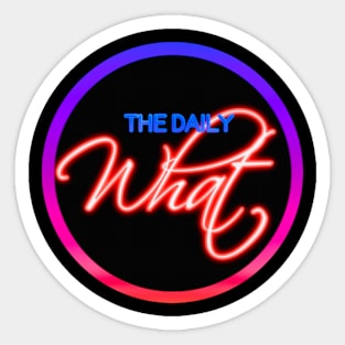 Daily What Logo Sticker